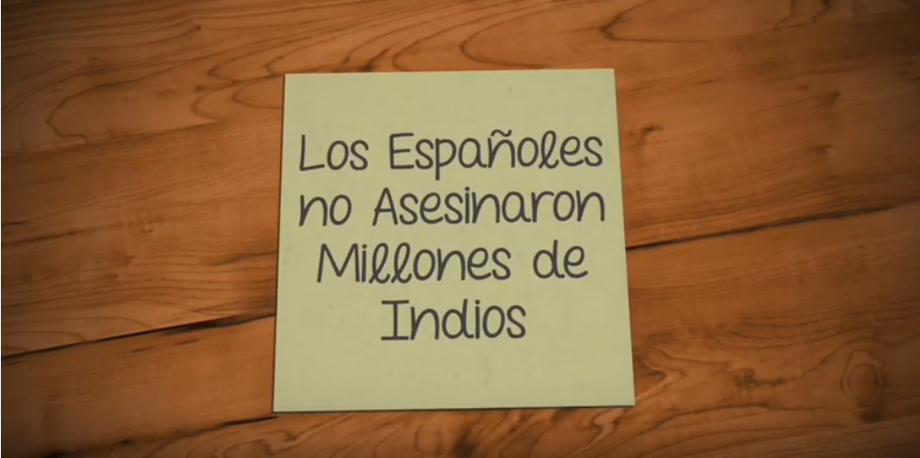 «Los Españoles no Asesinaron Millones de Indios»